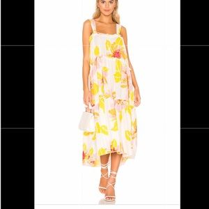 Free people moonshine midi dress